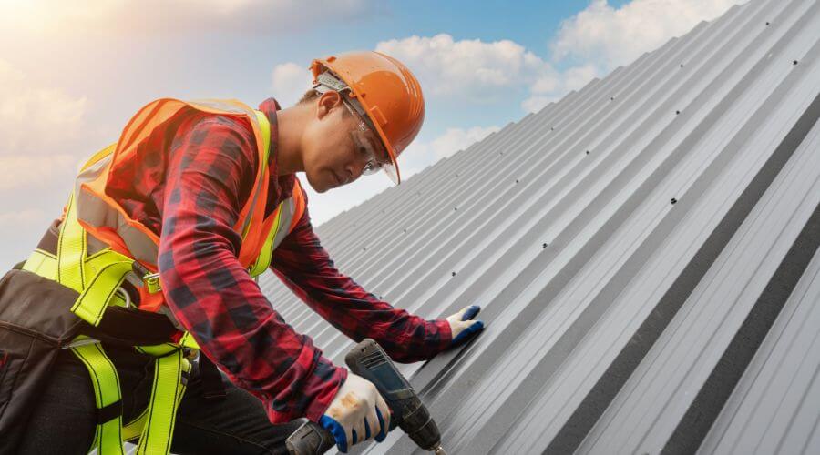 Professional metal roof installation in West Manchester, OH